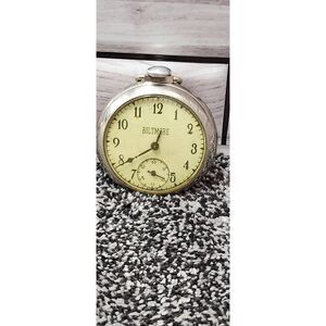Vintage Biltmore pocket watch #A88